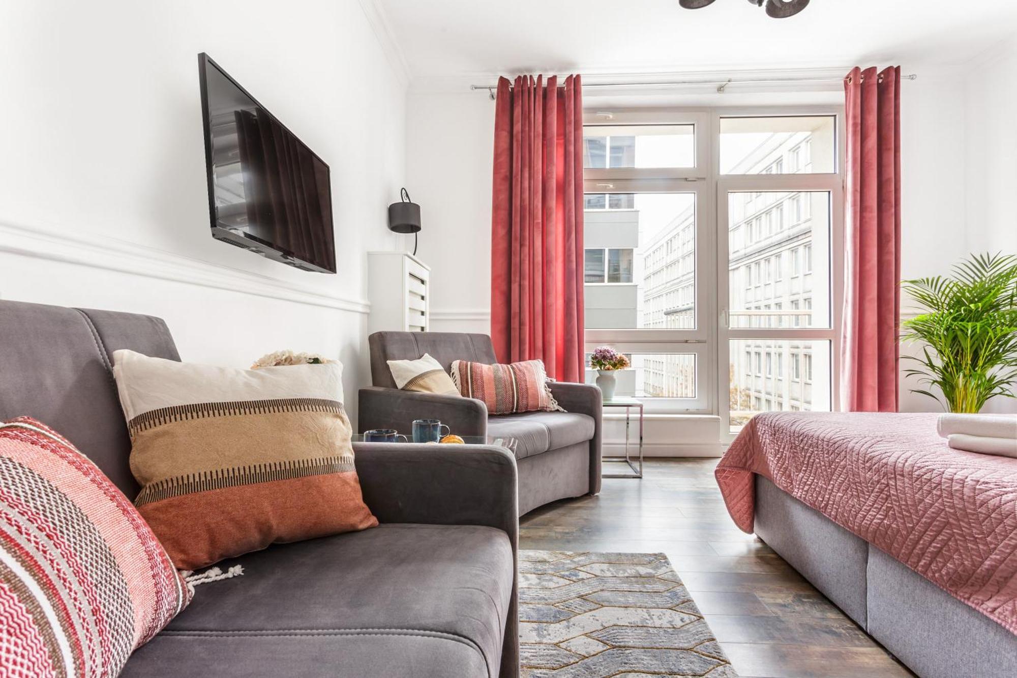 Charming Apartment In The City Center Varsavia Esterno foto