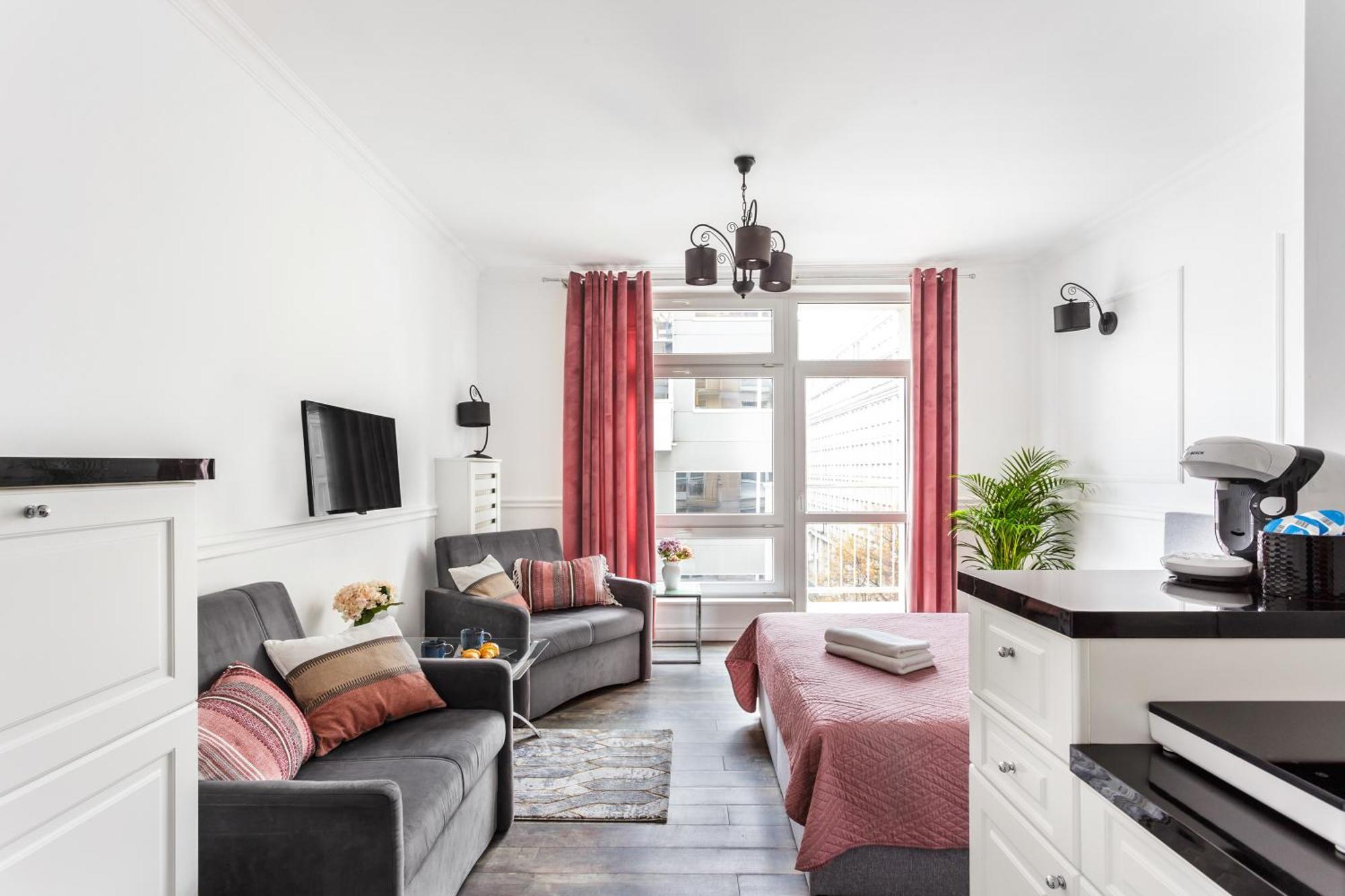 Charming Apartment In The City Center Varsavia Esterno foto
