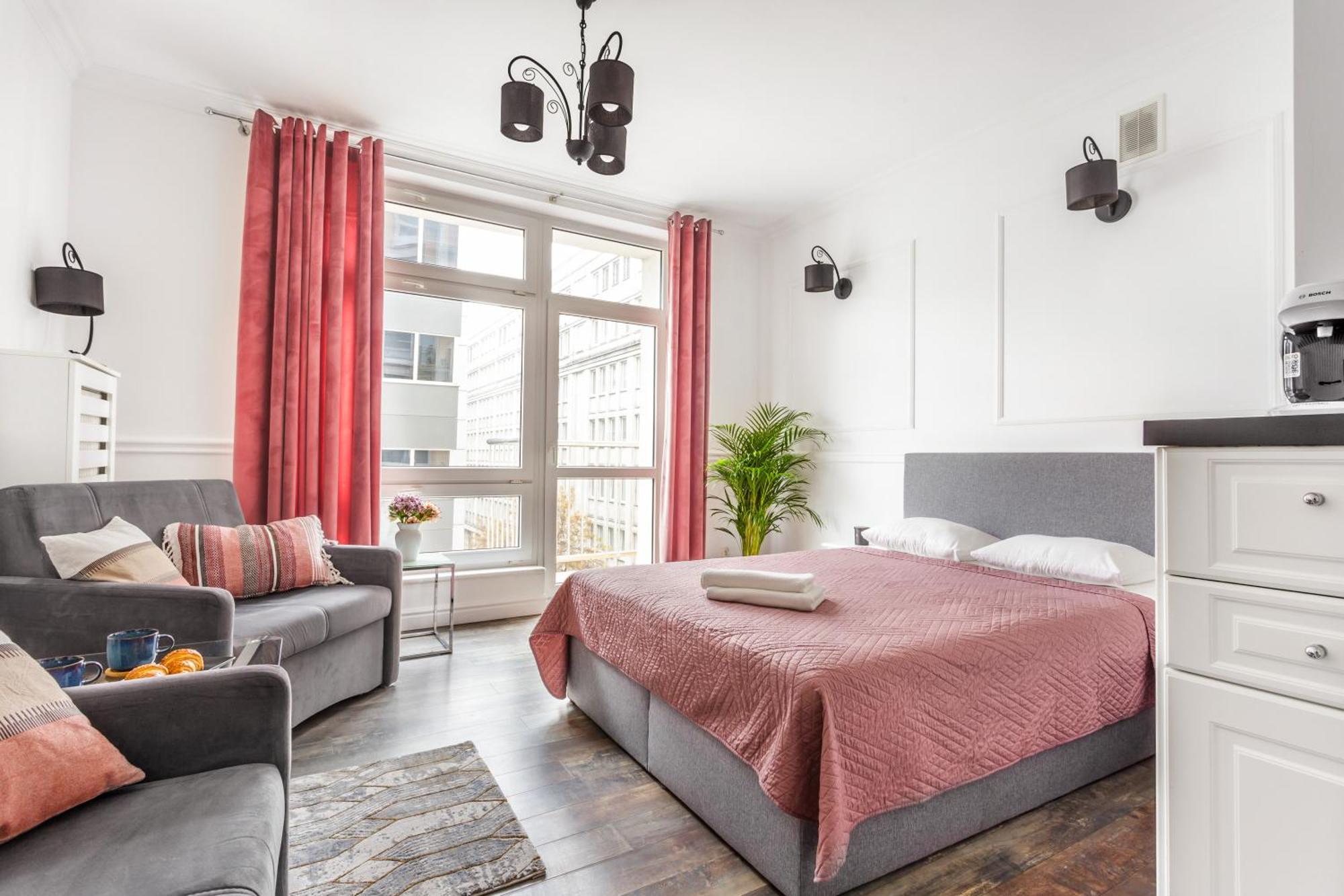 Charming Apartment In The City Center Varsavia Esterno foto