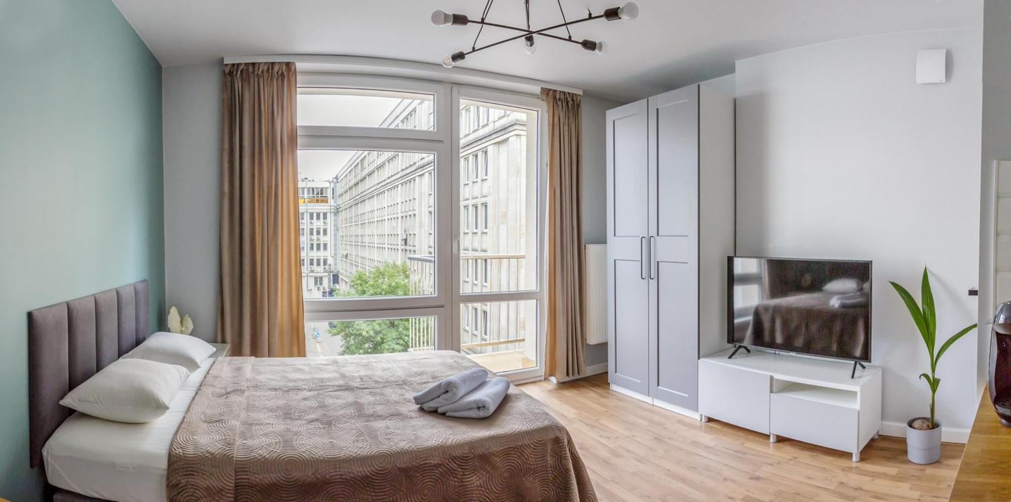 Charming Apartment In The City Center Varsavia Esterno foto